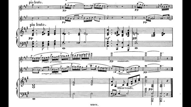 Franz Doppler - Andante et Rondo for 2 Flutes and Piano (with Score) смотреть онлайн