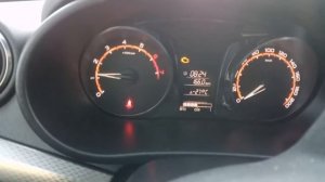 Заводим гранту в мороз -30 масло  Лукойл люкс 5w-40 синтетика