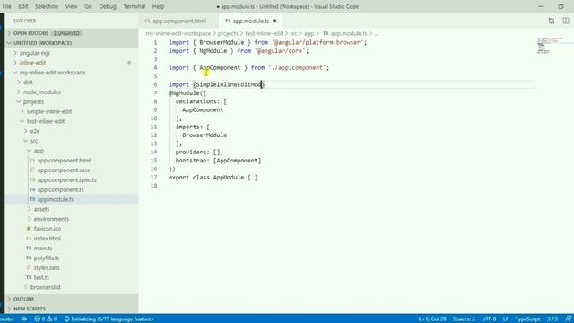 Step 2 : Create your npm package - Making angular library смотреть онлайн