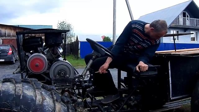 Установка гребного винта на вездеход. Часть 2 смотреть онлайн