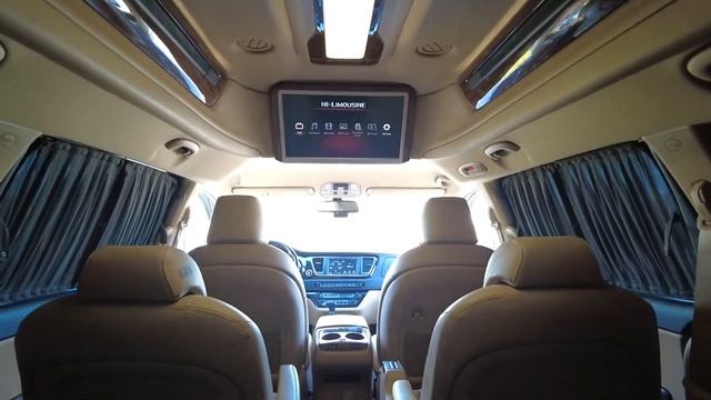 Обзор KIA Carnival Hi Limousine