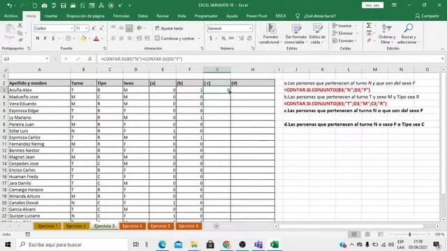 EXCEL 2019 - EJERCICIOS смотреть онлайн