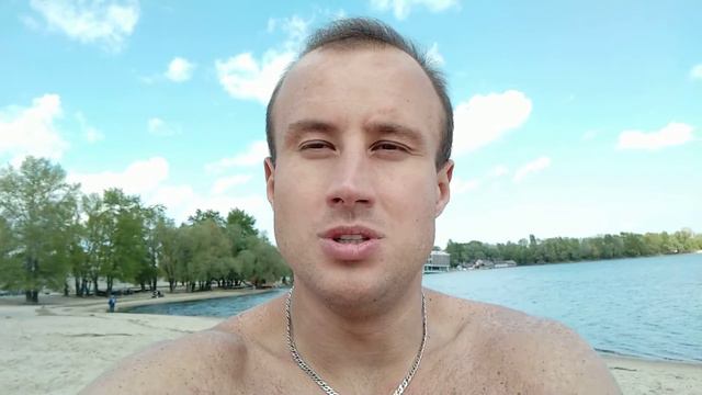 Исцеляющая сила природы!Открыл пляжный сезон в Киеве в начале мая! смотреть онлайн