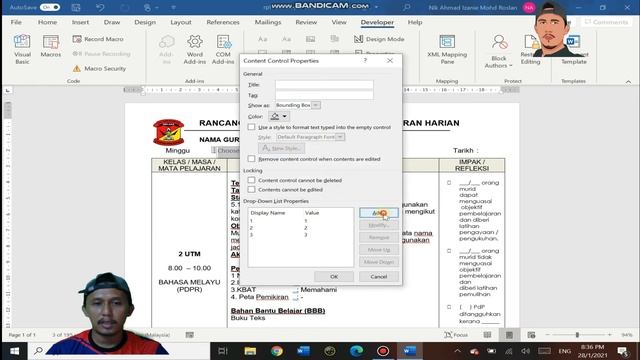 TUTORIAL BUAT DROP DOWN LIST DI MICROSOFT WORD смотреть онлайн