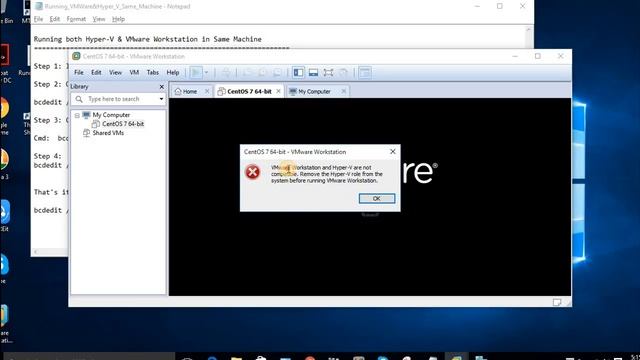 Running Hyper V & VMware Workstation in the Same Machine смотреть онлайн