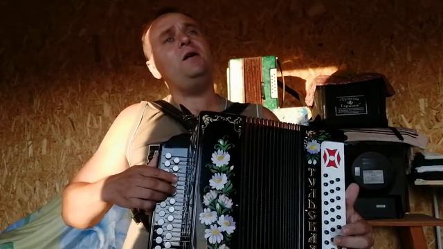 гармонь под голос, кто со мной)) поём деревеньку)) смотреть онлайн