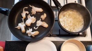 Как приготовить "трубача" )) Паста из морских улиток в сливочном соусе.