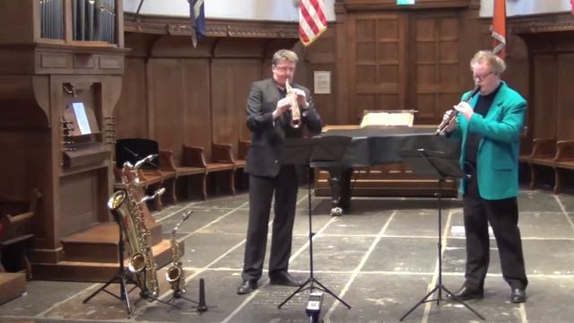 Andante sostenuto, Charles Koechlin, Paris 1942, Eagle Recorder & Saxophone смотреть онлайн