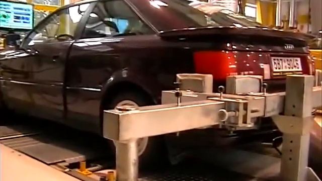 Audi Coupe Quattro - test смотреть онлайн