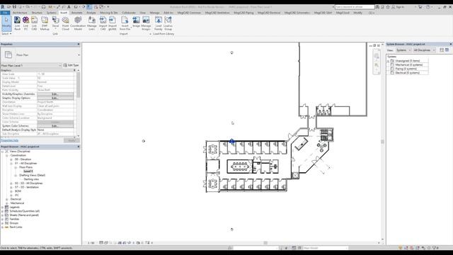 MagiCAD for Revit 2018 - Getting started/Project setup смотреть онлайн