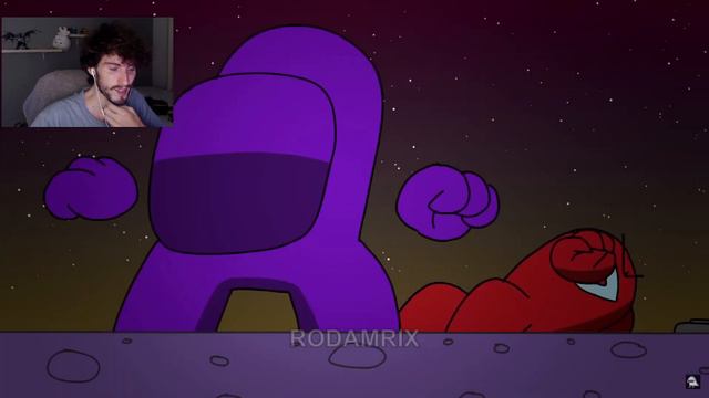 Among Us Animation Alternate Part 6 - Red 2/2 - Rodamrix | React смотреть онлайн