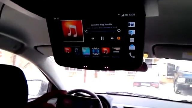 Потолочный монитор в авто XM 1030RDMD смотреть онлайн