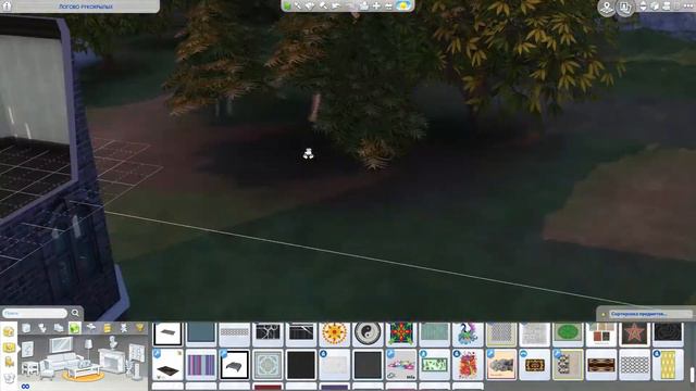 Строительство в The sims 4 - ужасный дом вампира смотреть онлайн