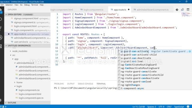 Spring Security JWT Authentication With Angular Part - II смотреть онлайн