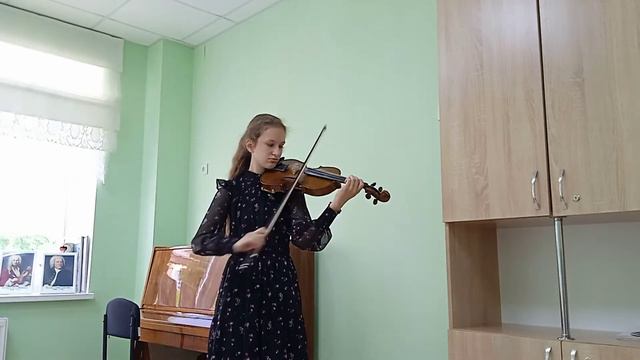 Лисиця Софія. Ж.Ф. Мазас.Т.2 Етюд #39.