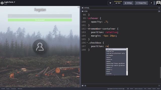 Animated Login Form using only HTML & CSS , Tweenmax tutorial смотреть онлайн