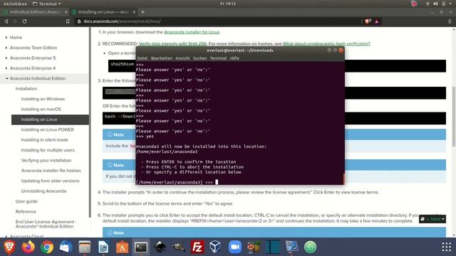 Anaconda Navigator installiren, auf Ubuntu 22.04 Linux 20.04 und Linux Ubuntu 18.04 installieren смотреть онлайн