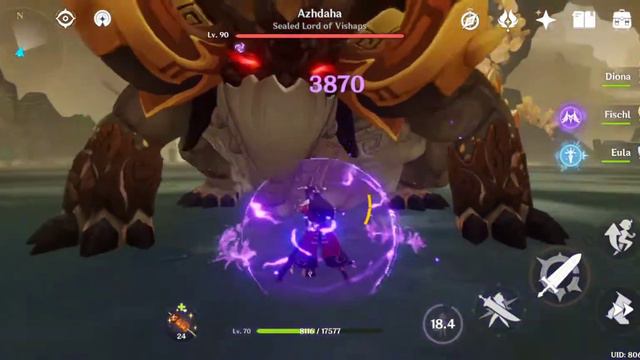 EULA with Beidou | Teleportation | Genshin Impact смотреть онлайн