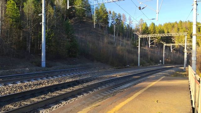 Грузовые поезда на Транссибе. Freight trains on the Trans–Siberian Railway (часть 29) смотреть онлайн