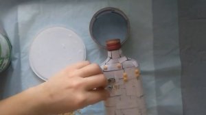 Декор бутылки для мужчин. Подарок на 23 Февраля своими руками.Декор картоном