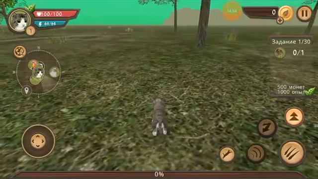 Cat Sim Симулятор кошки онлайн #1 Часть 1