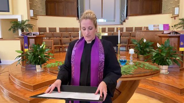 Traditional worship 4/5/20 Palm Sunday смотреть онлайн