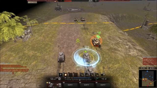 Battleline: Steel Warfare - gameplay [BETA] смотреть онлайн