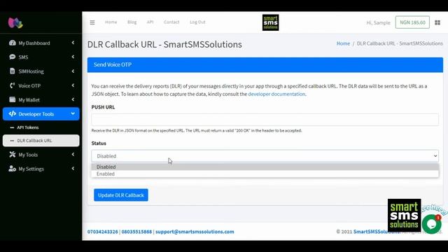 The DLR callback url смотреть онлайн