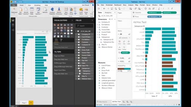 Tableau vs Power BI смотреть онлайн