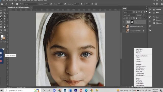 Learn Photoshop Editing in Punjabi Language 2022 | Skin Retouching in Photoshop | Add shine on Face смотреть онлайн