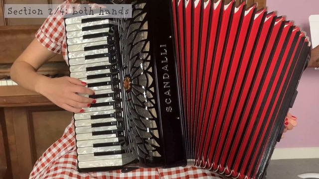 [Accordion Tutorial] Bella Ciao - EASY song for beginners смотреть онлайн