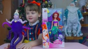 Кукла Ариэль русалочка / Урсула кукла / Принцессы Дисней Ариэль