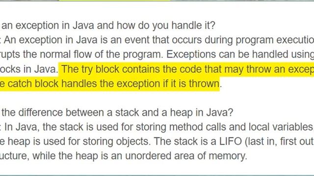 Java interview questions and answers for freshers | Java interview questions and answers part 5 смотреть онлайн