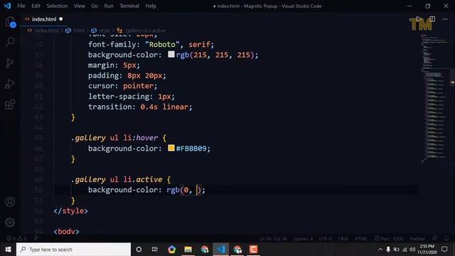 Responsive Filterable image gallery with image lightbox ? | Magnific Popup | HTML CSS JQuery смотреть онлайн