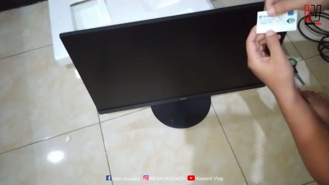PHILIPS 242V8A UNBOXING - MONITOR MURAH IPS MANTAP SEKALI смотреть онлайн