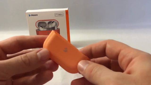 Deppa силиконовый чехол для AirPods Pro смотреть онлайн