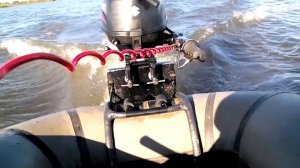 Лодочный мотор Suzuki DF 2.5 S, небольшой обзор, часть 7.антикавитационая плита