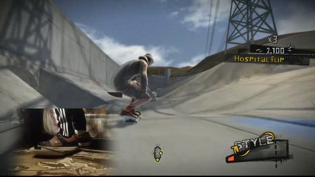 Tony Hawk: Ride - Геймплей с доской (Режим Hardcore) смотреть онлайн