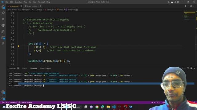 L11 | Java 2D Array | for each loop | 2 needs!! смотреть онлайн