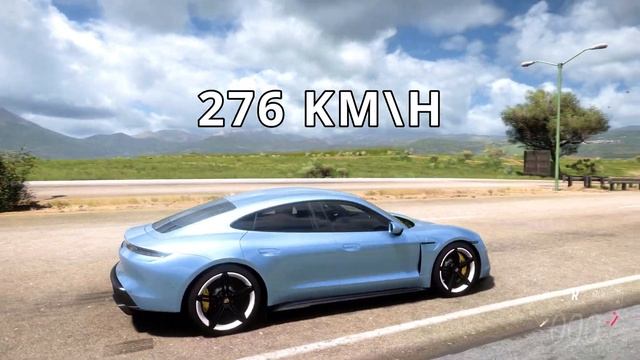 Porsche Taycan Turbo S Top Speed in Asphalt 9, Forza Horizon 5, Real Racing 3 & GTA 5 - Car Games смотреть онлайн