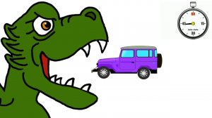 Челлендж  - Дракон ест машинки - Мультики про машинки -  Мультики для малышей