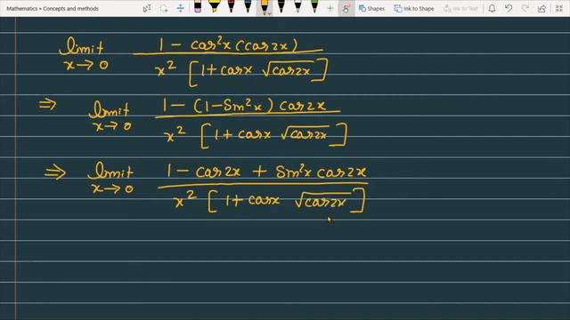 ' limit x tends to 0 '1-cosx(sqrt(cos2x))/x^2' || '1-cosx(sqrt(cos2x))/x^2' || смотреть онлайн