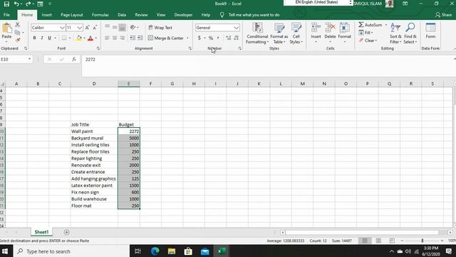 Excel 2016 I Lesson 1: Create and save a workbook in excel смотреть онлайн