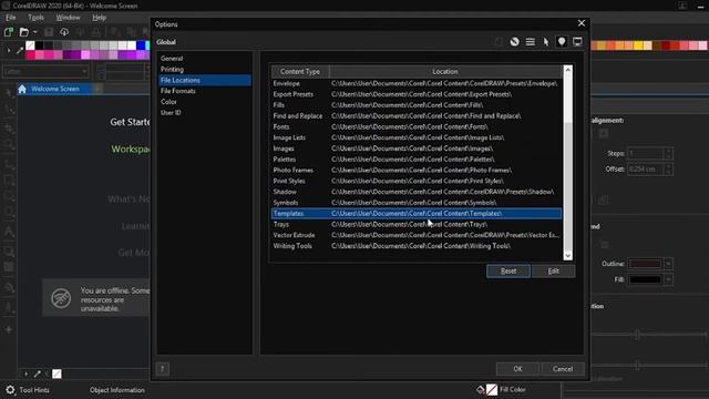 coreldraw error please reconnect the the device that has file location or choose a new folder смотреть онлайн