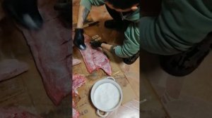 сухой посол толстолоба для холодного копчения!