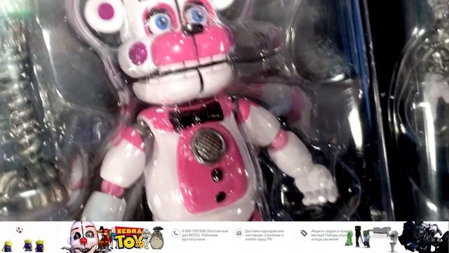 Фигурки FNAF Sister Location - весь набор чтобы собрать Энарда смотреть онлайн
