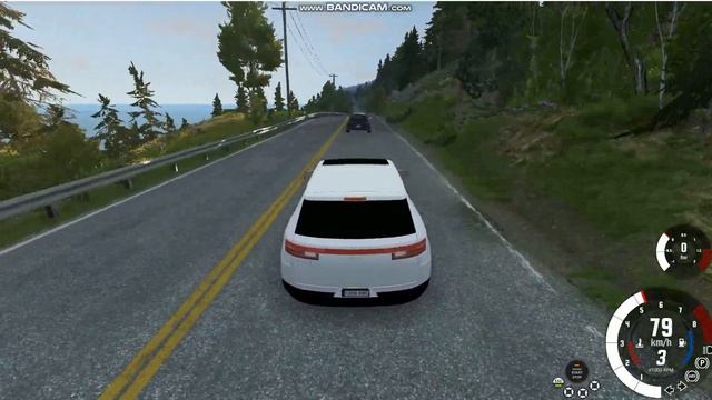BeamNG.drive driving with Kia Sonet смотреть онлайн