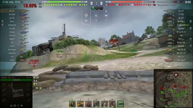 Об. 277 в World Of Tanks Смесь всех типов техники смотреть онлайн