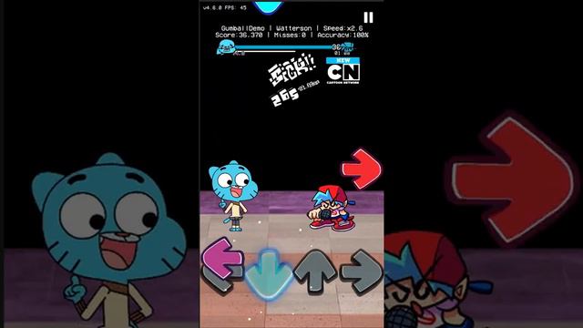 Vs Gumball & Darwin - The Amazing Funk of Gumball - FNF Mod - Friday Night Funkin Mobile Android смотреть онлайн