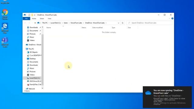 Microsoft OneDrive - Initial Setup & File Uploading смотреть онлайн